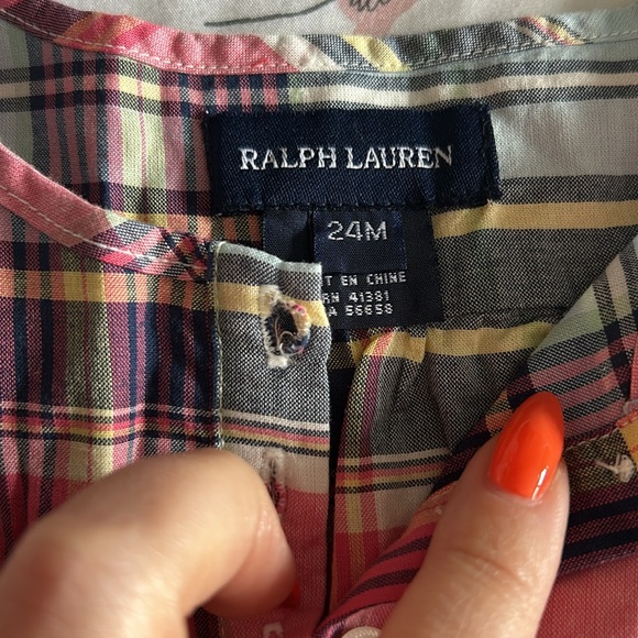 Ralph Lauren Plaid Tunic/Dress - 2T - Picture 2 of 2